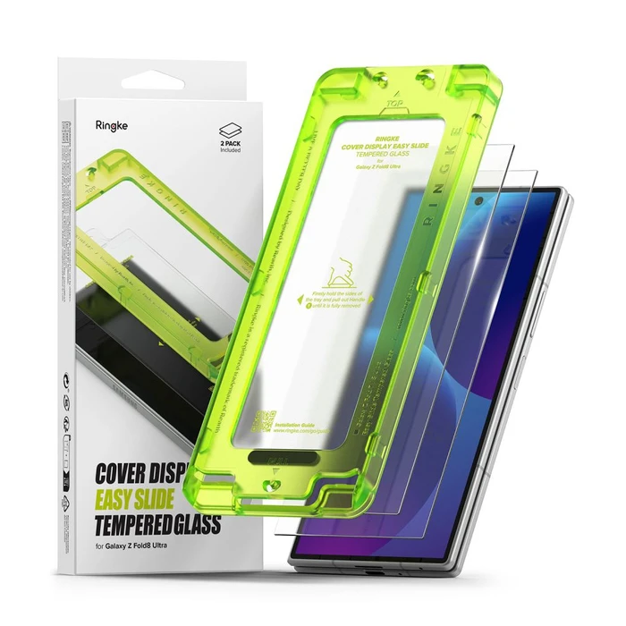 Ringke Cover Display Easy Slide Samsung Galaxy Z Fold 8 Ultra Clear [2 PACK]