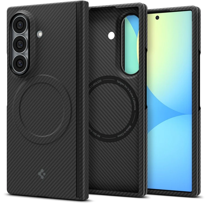 Spigen AirSkin Aramid MagSafe Samsung Galaxy Z Fold 8 Ultra Black