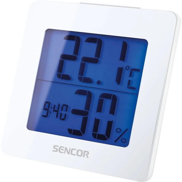 Θερμόμετρo & Υγρασιόμετρo Sencor SWS 1500W Clock
