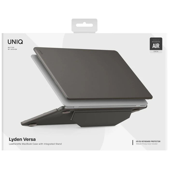 UNIQ Lyden Versa MacBook Air 13" M2 2022 / M3 2024 / M4 2025 / M5 2026 grey
