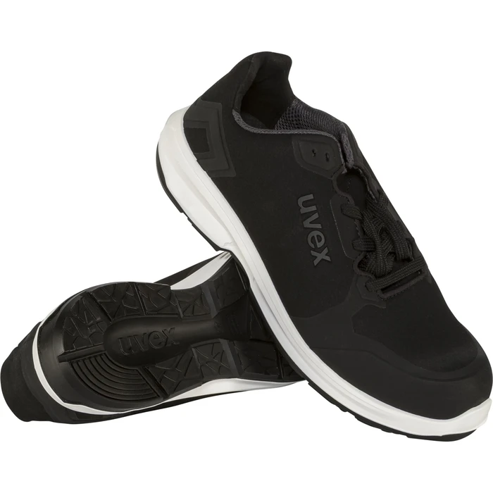 uvex 1 sport 6596/2 S3 χαμηλό παπούτσι ασφαλείας, μέγεθος EU 44, πλάτος W11, μαύρο