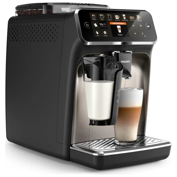 Philips Series 5400 EP5447/90 Fully Automatic Espresso Machine with LatteGo - Black