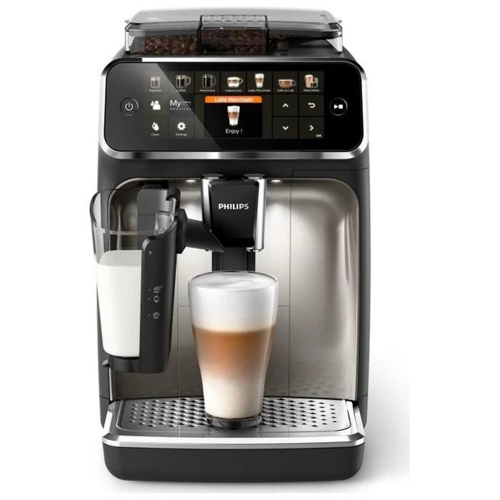 Philips Series 5400 EP5447/90 Fully Automatic Espresso Machine with LatteGo - Black