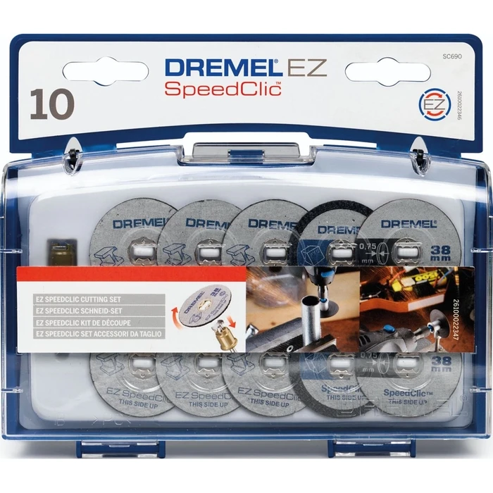 Dremel Cutting discs & saw blades Δίσκοι κοπής & λάμες πριονιού Dremel SC690 EZ SpeedClic Cutting Accessory Set