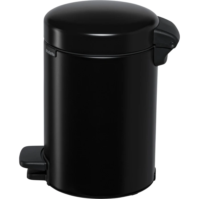 Brabantia NewIcon Pedal Bin 3 L Black Matt