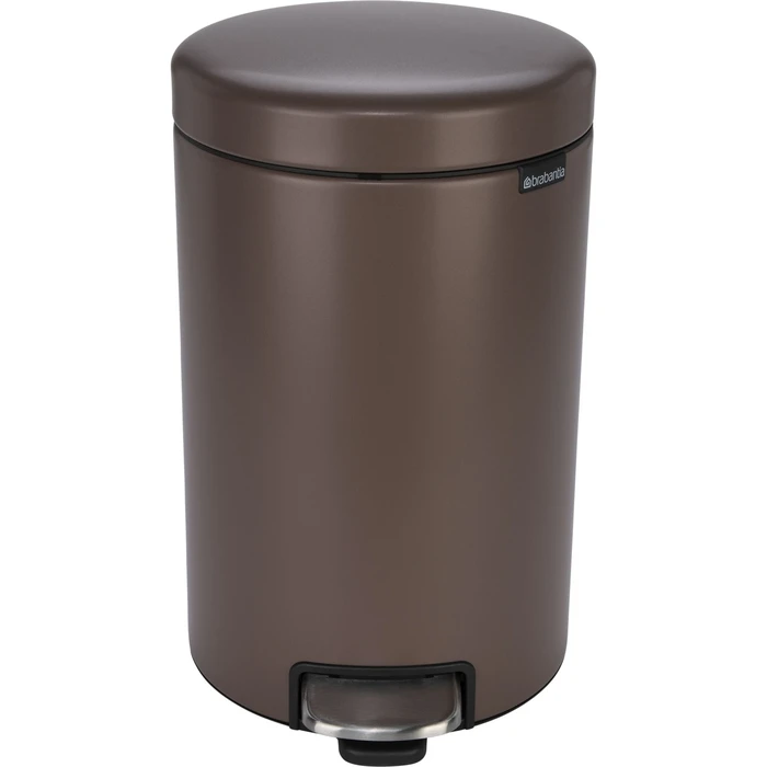 Brabantia NewIcon 12 Liter Satin Taupe Pedal Bin