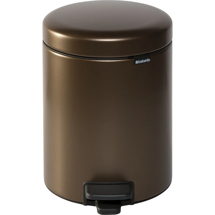 Κάδος πεντάλ μεταλλικός Brabantia NewIcon 5 L – Warm Bronze