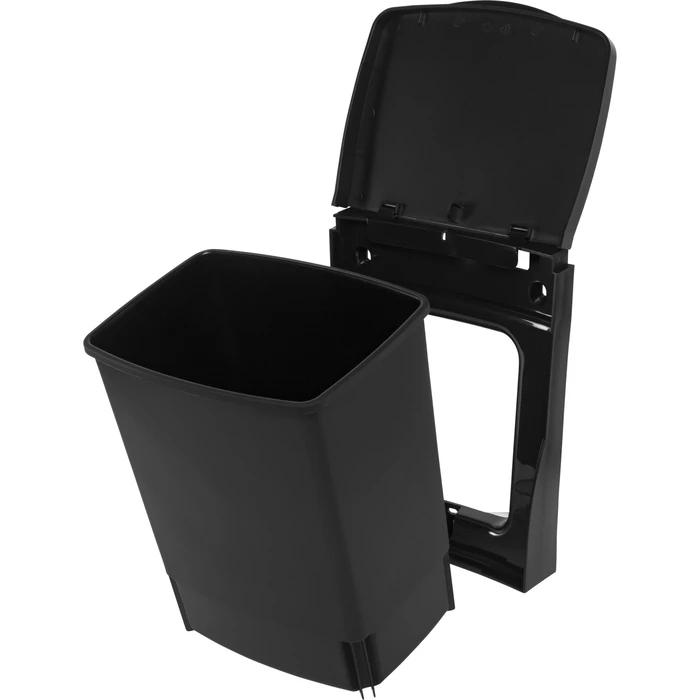 Brabantia εντοιχιζόμενος κάδος απορριμμάτων 10 L - Μαύρο