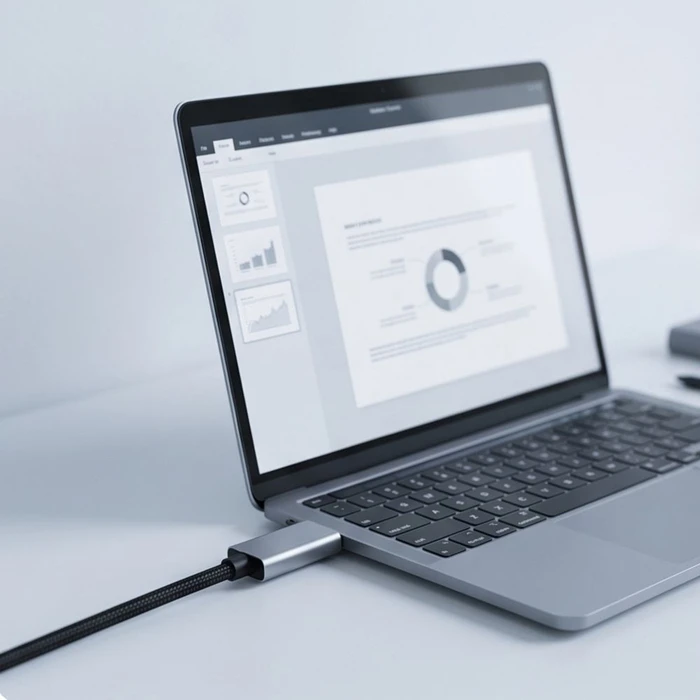 Tech-Protect Ultraboost Cable USB-C / HDMI 2.1 8K 60Hz 200cm Iron Grey