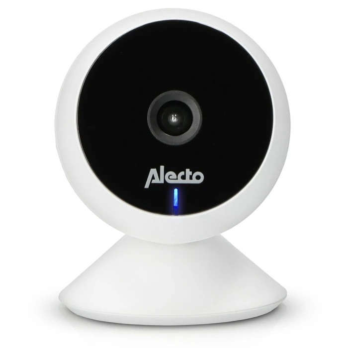 Μόνιτορ μωρού Alecto Wi‑Fi με κάμερα HD 1080p, νυχτερινή όραση, αμφίδρομη επικοινωνία, λευκό SMARTBABY5