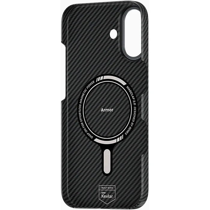 Benks Magnetic Armor Air Kevlar Metal Frame 600D Apple iPhone 17 black