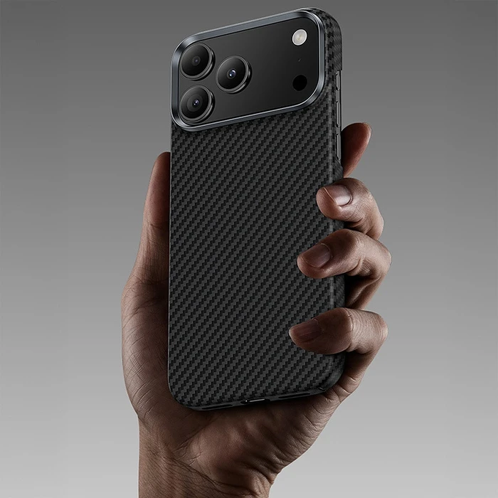 Benks Magnetic Armor Air Kevlar Metal Frame 600D Apple iPhone 17 black
