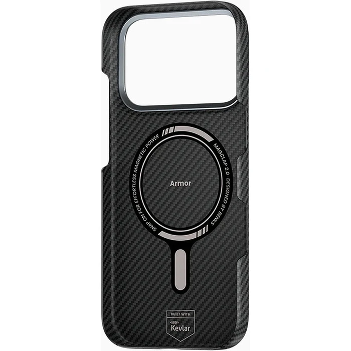 Benks Magnetic Armor Air Kevlar Metal Frame 600D Apple iPhone 17 Pro black