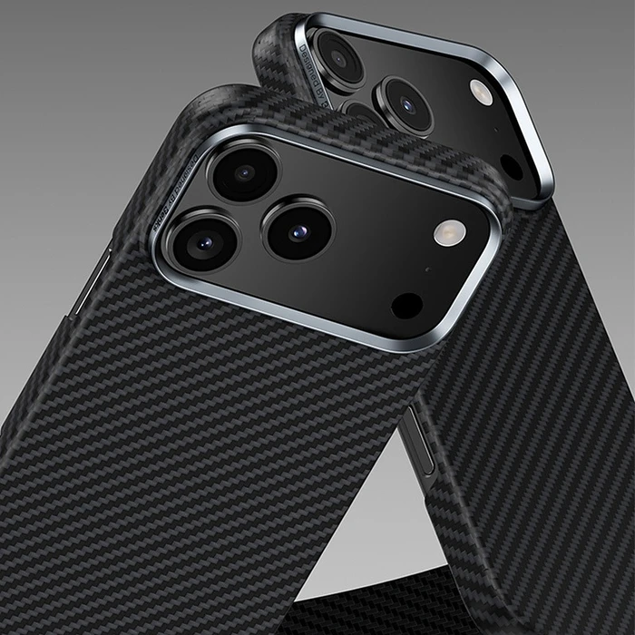 Benks Magnetic Armor Air Kevlar Metal Frame 600D Apple iPhone 17 Pro black