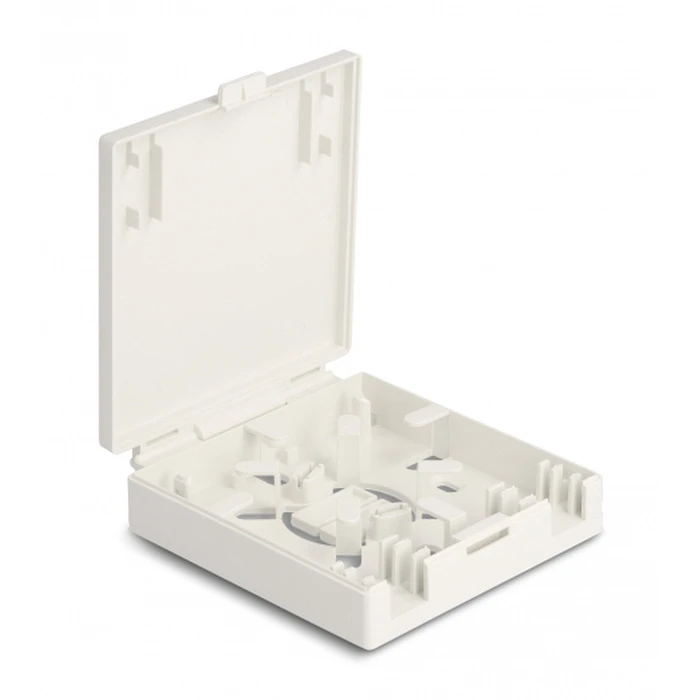 Κυτίο σύνδεσης οπτικών ινών Delock 87139 τοίχου, 2x SC Simplex/LC Dublex