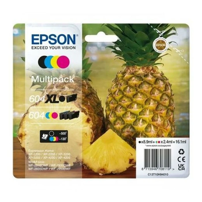 Μελάνι Εκτυπωτή Epson 604XL Πολύχρωμο