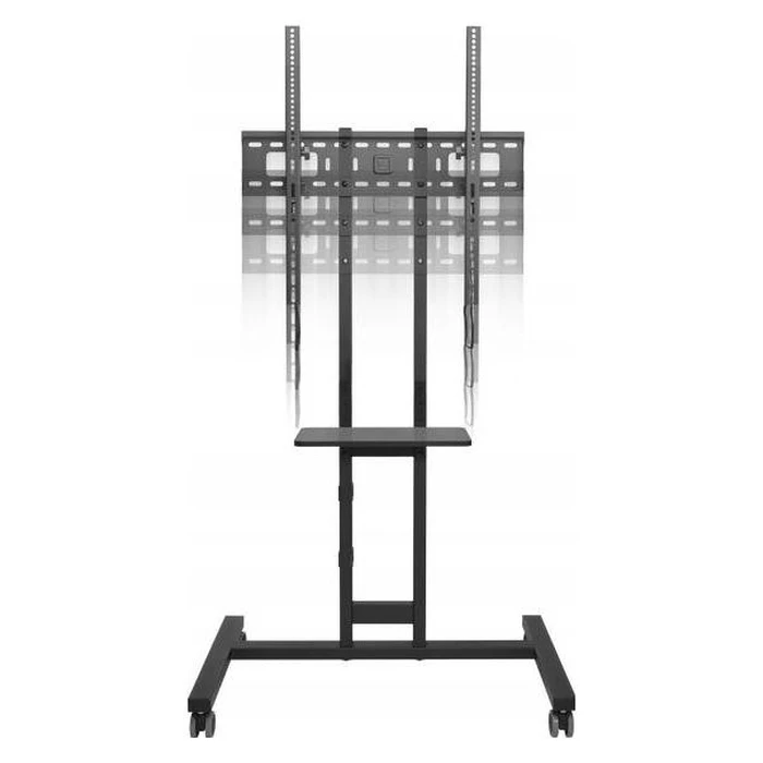 One For All BM4673 Proline Rolling TV Stand for 32"-75", max 50 kg, Tilt 10°, Swivel 90°, VESA 600x600