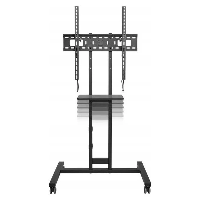 One For All BM4673 Proline Rolling TV Stand for 32"-75", max 50 kg, Tilt 10°, Swivel 90°, VESA 600x600