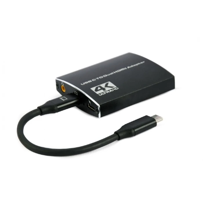 Αντάπτορας USB-C Gembird σε HDMI A-CM-HDMIF2-01 Μαύρο