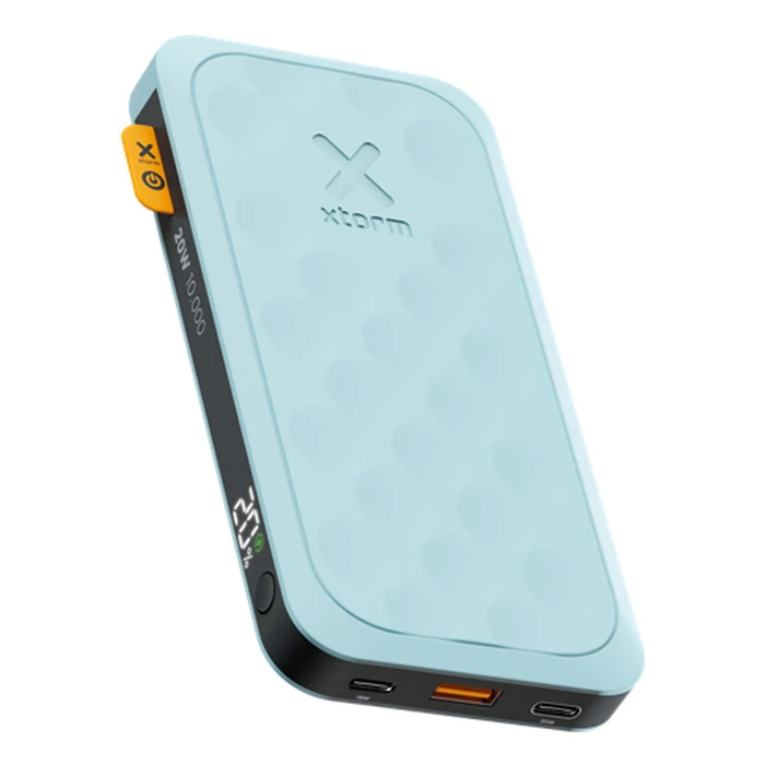 Xtorm Fuel Series Power Bank 10000mAh 20W με Θύρα USB-A και 2 Θύρες USB-C Teal Blue