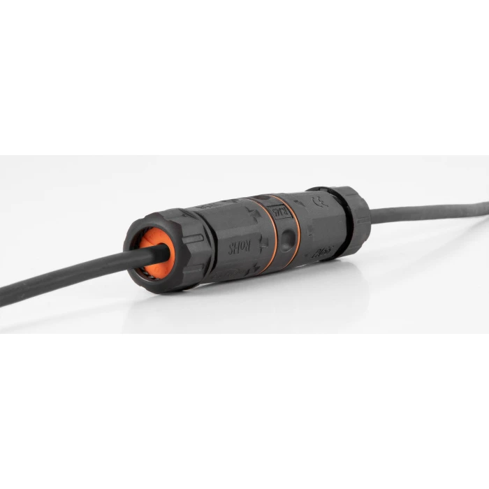 Σύνδεσμος Delock αμφίδρομος LSA Cat.6A 87186, αδιάβροχος, μαύρος