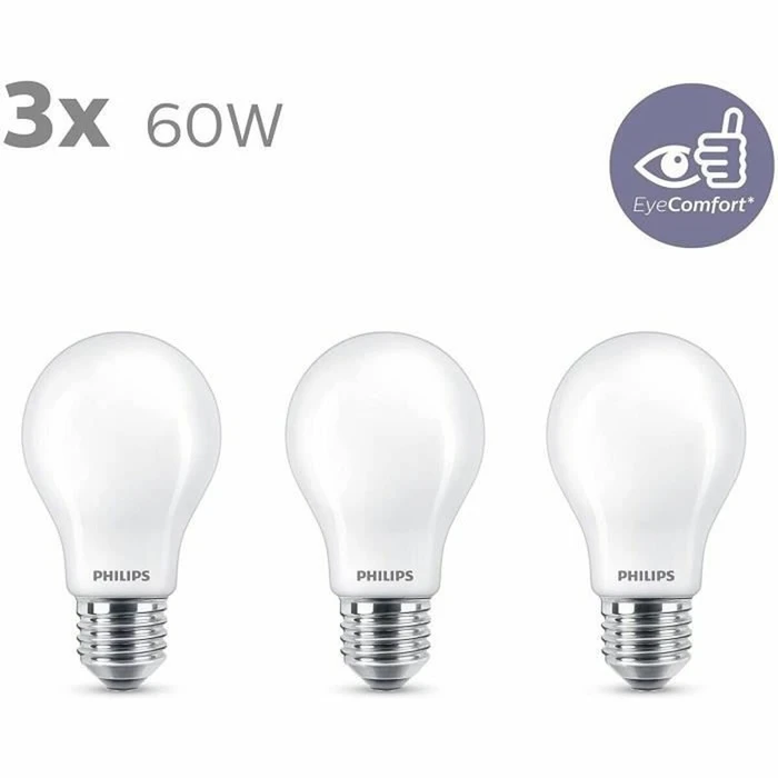 Λαμπτήρας LED Philips Bombilla E 7 W 60 W 806 lm (2700k)