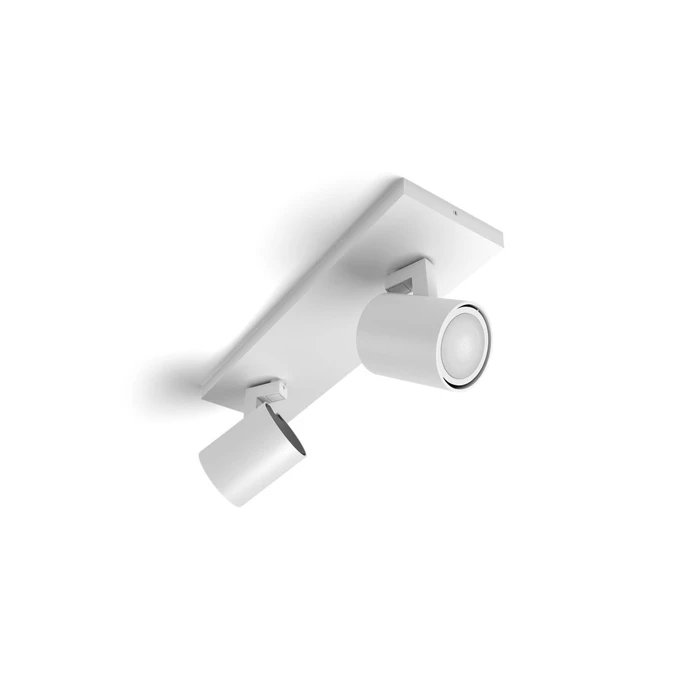 Philips Hue White Ambiance Runner Spot 2 φώτα Λευκό 2x350 lm με διακόπτη dimmer (KY01-1FG)