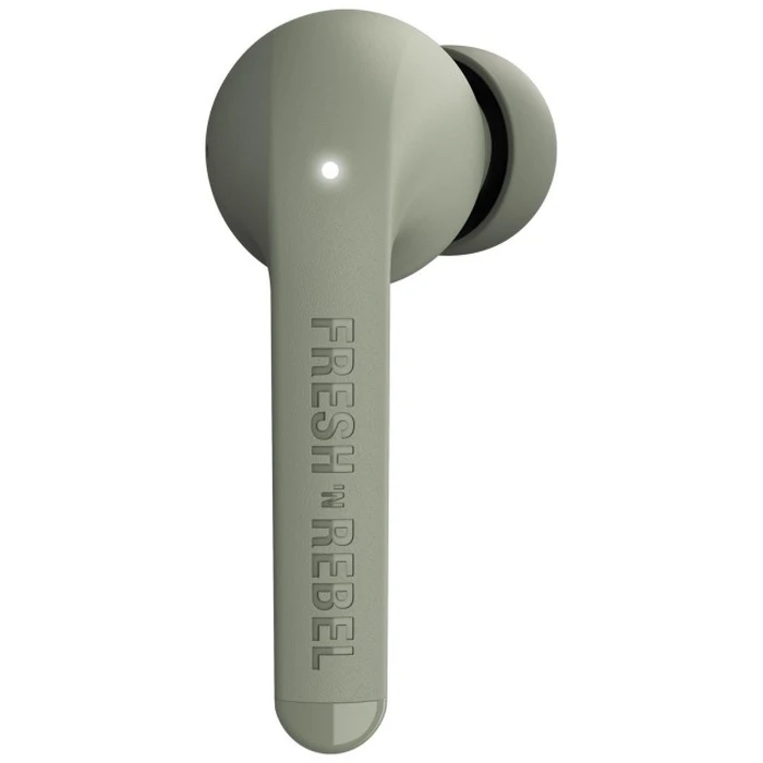 Fresh 'n Rebel Twins Fuse Dried Green - Ασύρματα True Wireless in‑ear ακουστικά με θήκη φόρτισης
