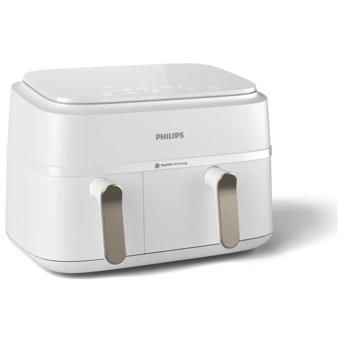 Philips Air Fryer Dual Basket NA353/10 9L White