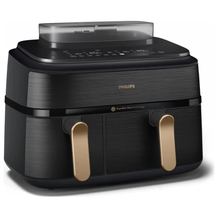 Philips Ovi Dual 5000 NA552/00 Airfryer 9 L Black