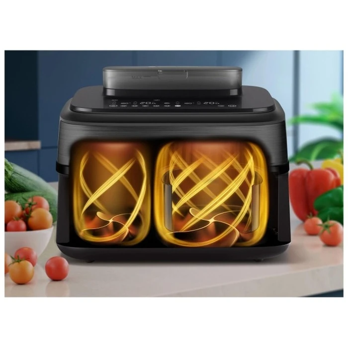 Philips Ovi Dual 5000 NA552/00 Airfryer 9 L Black