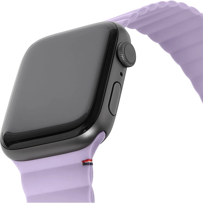 Decoded Λουράκι Σιλικόνης Magnet Traction Strap LITE για Apple Watch 44/45/46mm & Ultra 49mm - Λεβάντα