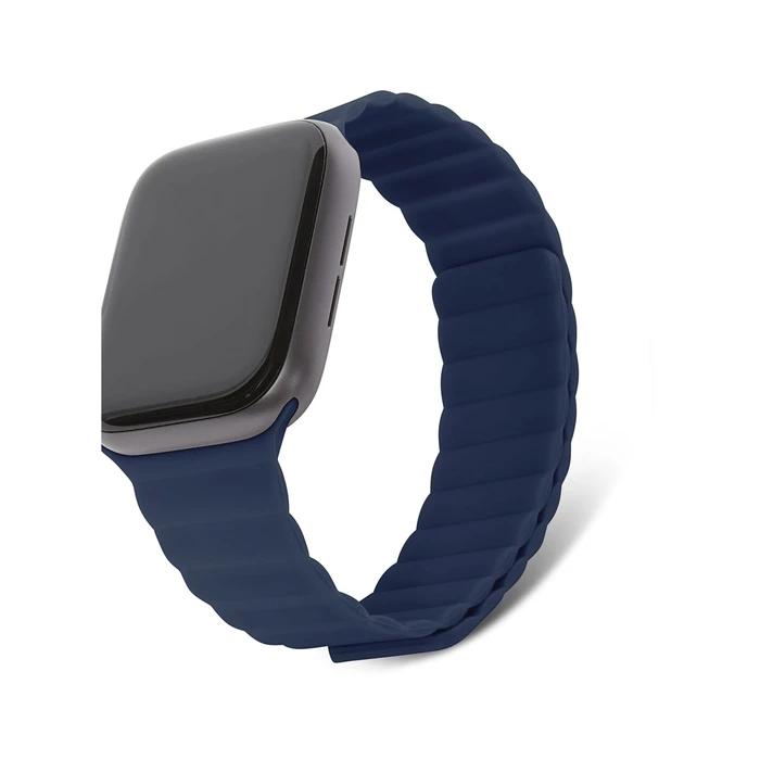 Decoded Λουράκι Σιλικόνης Traction Strap LITE Navy για Apple Watch 38/40/41/42mm
