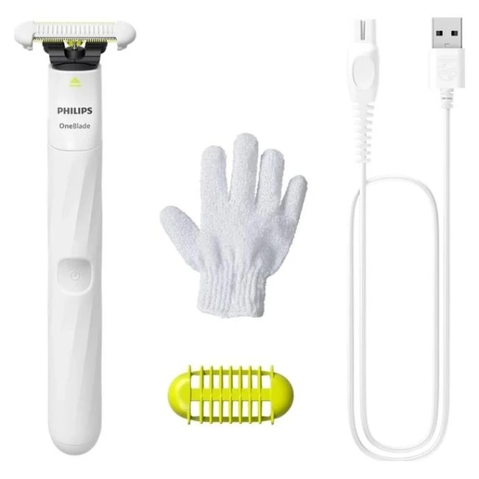 Philips OneBlade Intimate QP1924/24 - Εργαλείο αποτρίχωσης για ευαίσθητες περιοχές (λευκό)