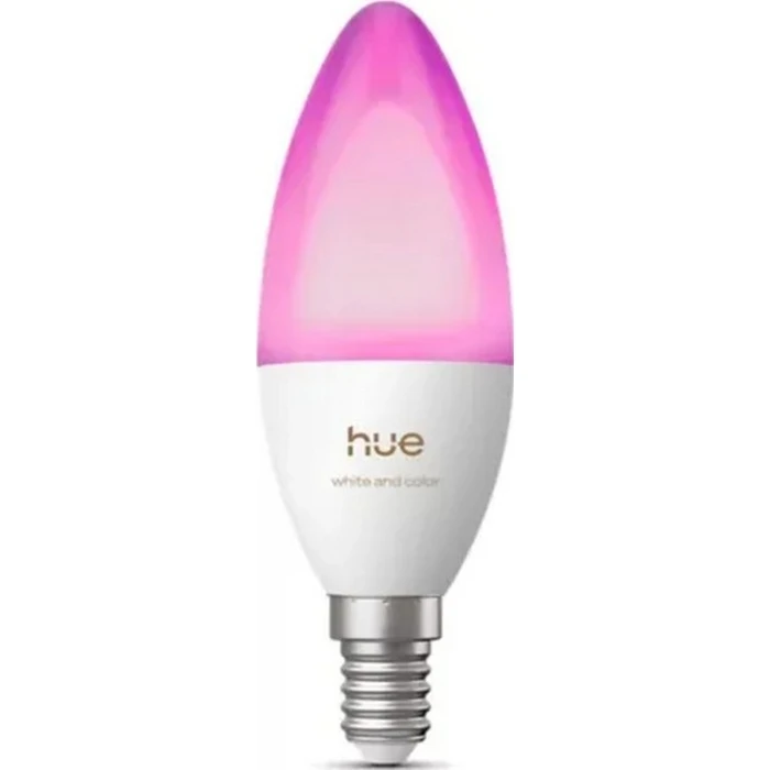 Philips Hue E14 3.7W RGBW B39 Smart LED Candle Bulb