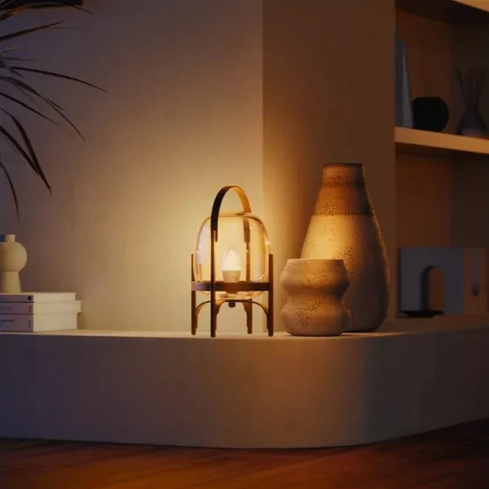 Philips Hue White E14 B39 LED Smart Bulb 3.7W (≈40W), 2700K, 470 lm, Dimmable, Bluetooth & Zigbee (MPN 929004295901)