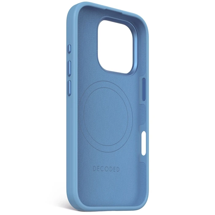 Decoded Αντιμικροβιακή Σιλικόνης Πίσω Θήκη iPhone 16 Pro - Light Blue