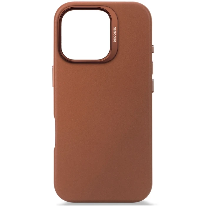 Decoded Θήκη Πλάτης Δερμάτινη για iPhone 16 Pro - Tan