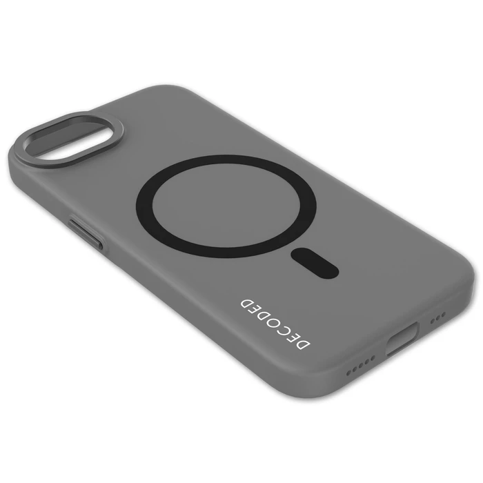 Decoded Ανακυκλωμένη Ρητίνη Πίσω Θήκη για iPhone 16e - Διαφανές Μαύρο
