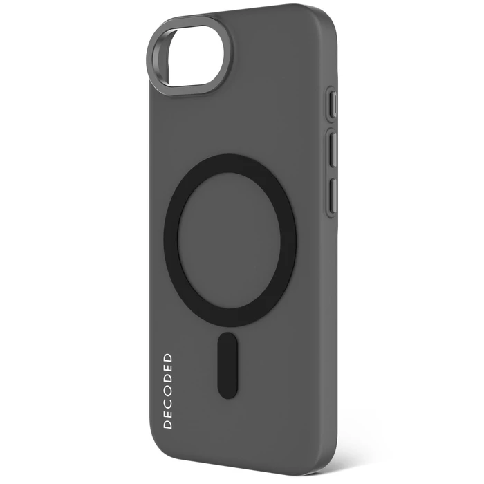 Decoded Ανακυκλωμένη Ρητίνη Πίσω Θήκη για iPhone 16e - Διαφανές Μαύρο
