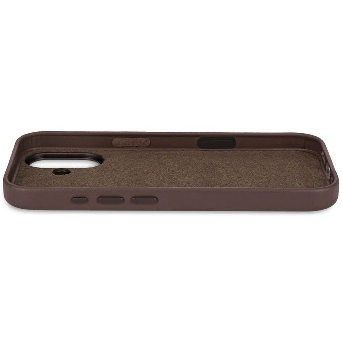 Decoded Δερμάτινη Πίσω Θήκη iPhone 17 — Chocolate Brown