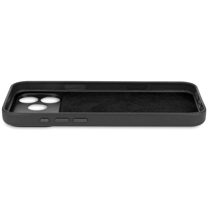 Decoded Δερμάτινη Θήκη Πλάτης για iPhone 17 Pro - Μαύρο
