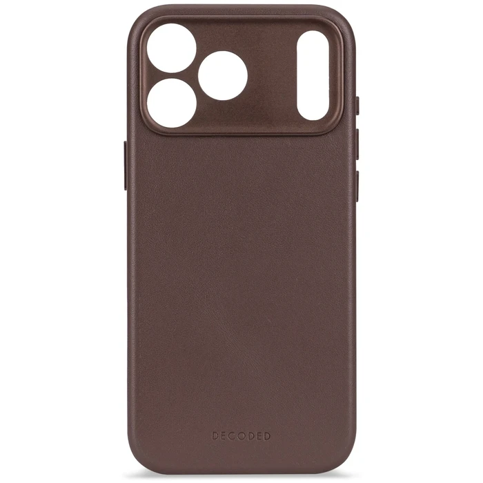 Decoded Δερμάτινη Πίσω Θήκη iPhone 17 Pro - Chocolate Brown