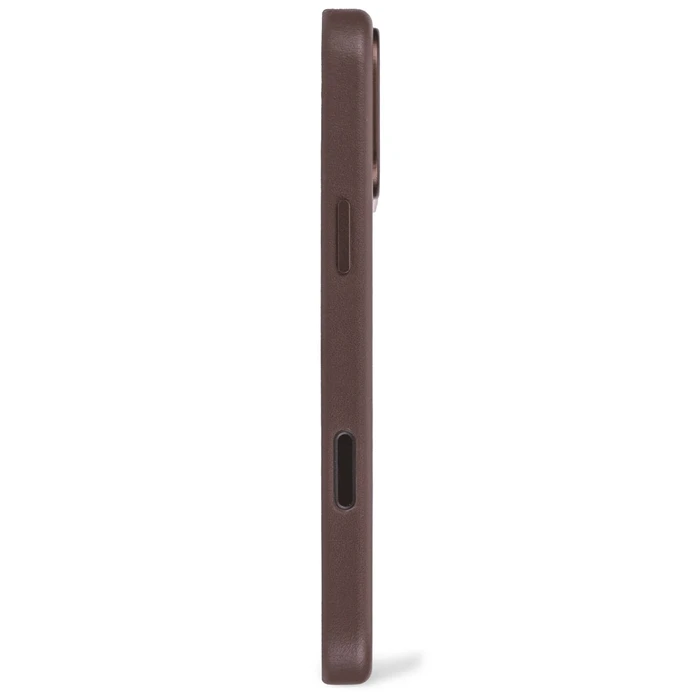 Decoded Δερμάτινη Πίσω Θήκη iPhone 17 Pro - Chocolate Brown