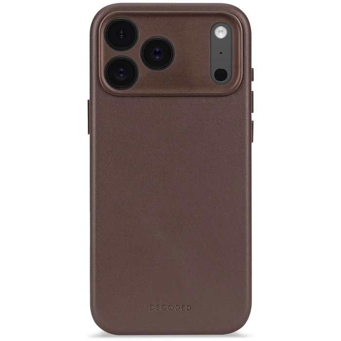 Decoded Δερμάτινη Πίσω Θήκη iPhone 17 Pro Max - Chocolate Brown