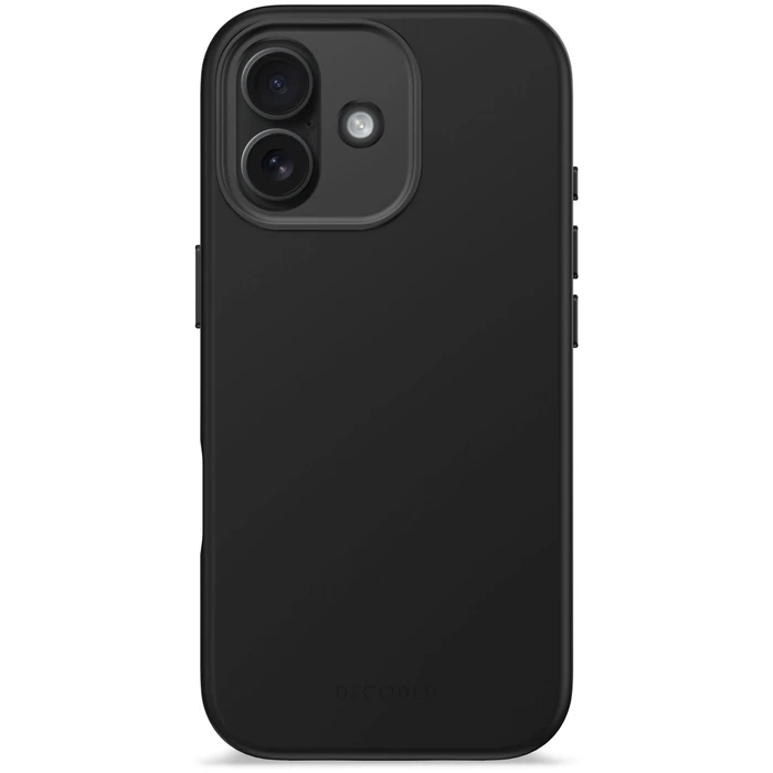 Decoded Αντιμικροβιακή Σιλικόνης Θήκη Πίσω για iPhone 17 - Phantom Μαύρο