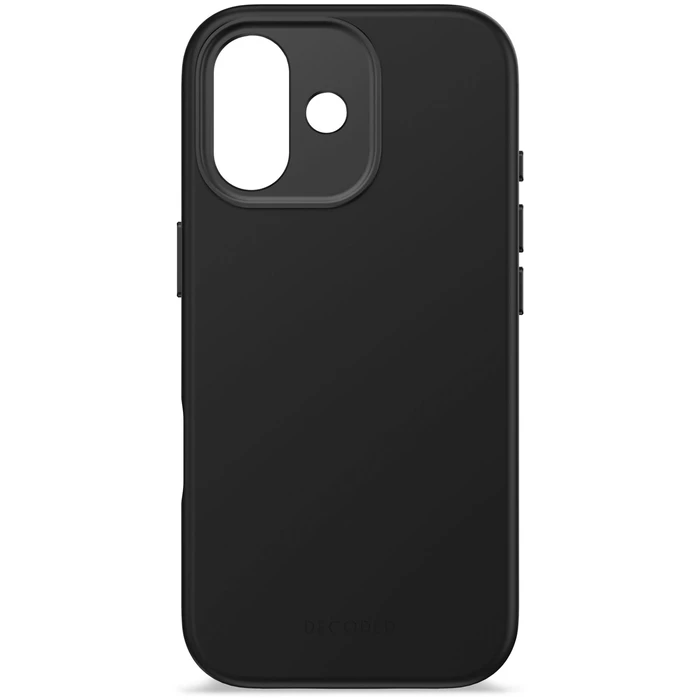 Decoded Αντιμικροβιακή Σιλικόνης Θήκη Πίσω για iPhone 17 - Phantom Μαύρο