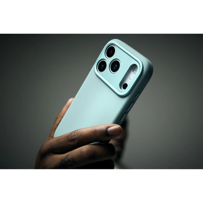 Decoded AntiMicrobial Silicone Backcover for iPhone 17 Pro - Retro Blue