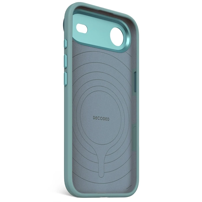 Decoded Αντιμικροβιακή Σιλικόνη Θήκη Backcover για iPhone 17 Air - Retro Blue