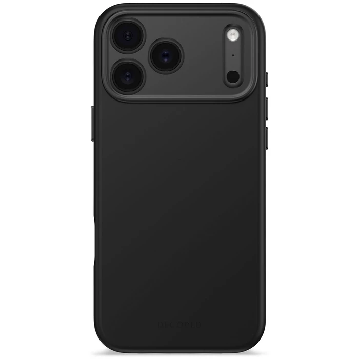 Decoded Αντιμικροβιακή Σιλικόνης Θήκη iPhone 17 Pro Max - Μαύρο
